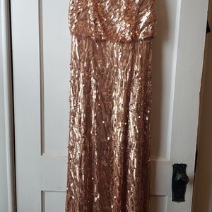 Donna Morgan Dresses - Donna Morgan, gold sequin Courtney Dress Donna Morgan Dresses - Donna Morgan, gold sequin Courtney Dress